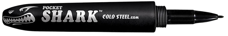 Cold Steel Pocket Shark Heavy-Duty Polymer Defense Felt-Tip Pen Black 6.5" CS91SPB