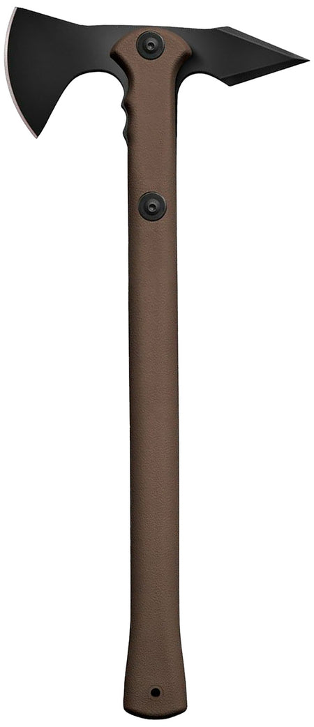 Cold Steel Trench Hawk CS90PTHF 19" Flat Dark Earth Polypropylene Handle 1055 Carbon Steel 3.50" Blade