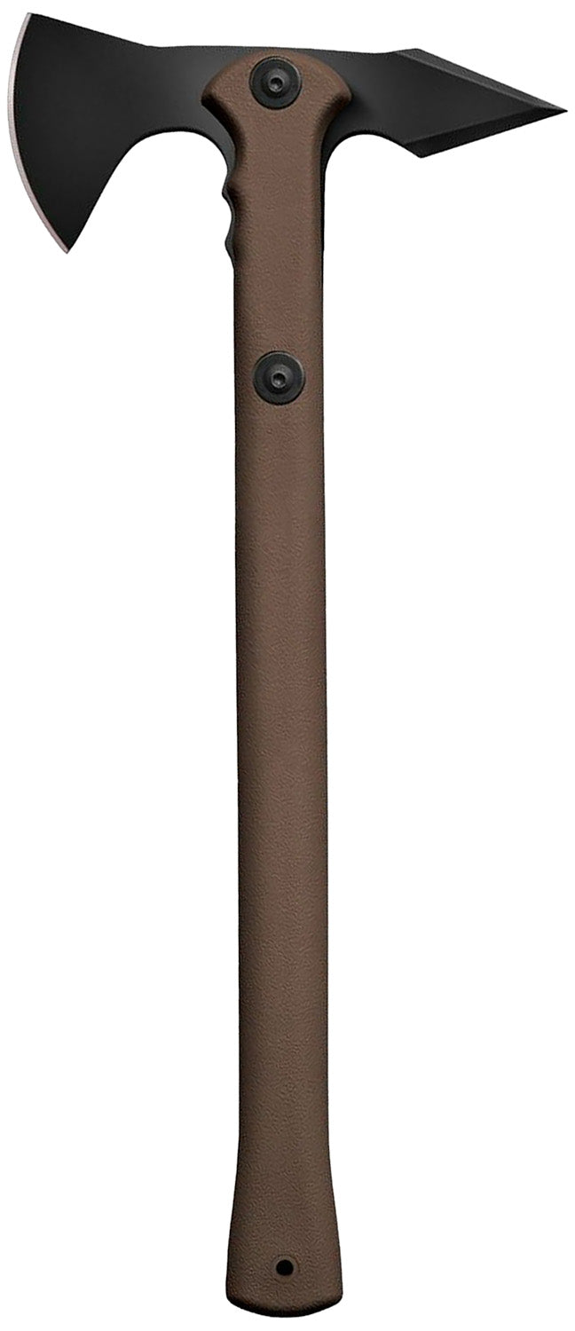 Cold Steel Trench Hawk CS90PTHF 19" Flat Dark Earth Polypropylene Handle 1055 Carbon Steel 3.50" Blade