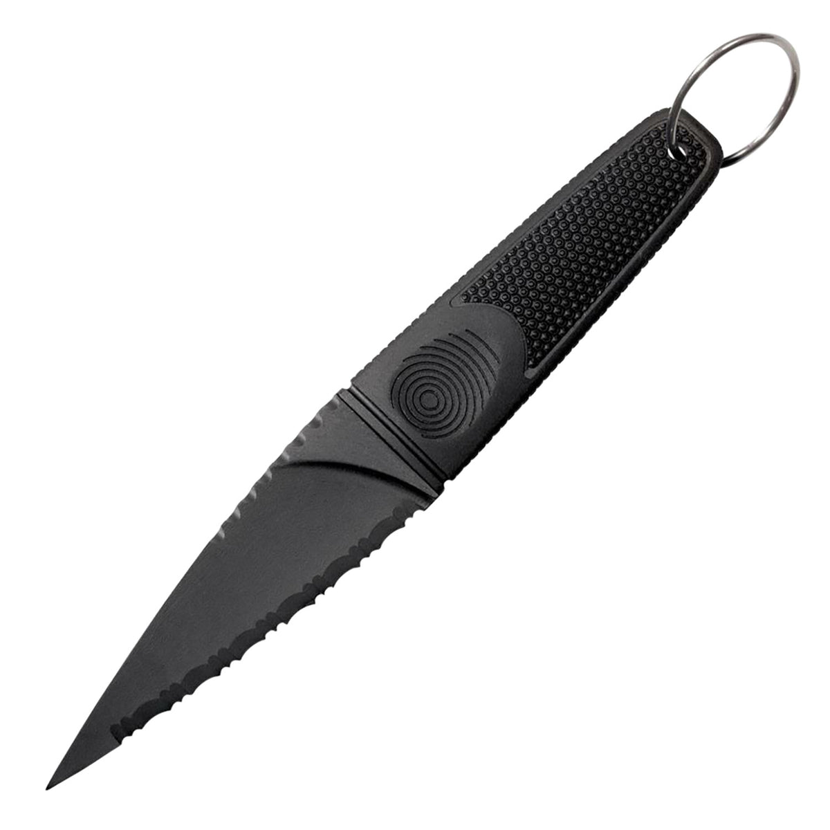 Cold Steel CS-92FSD FGX Skean DHU 3.75" Fixed Plain Polymer Griv-Ex Blade Black Kray-Ex Handle