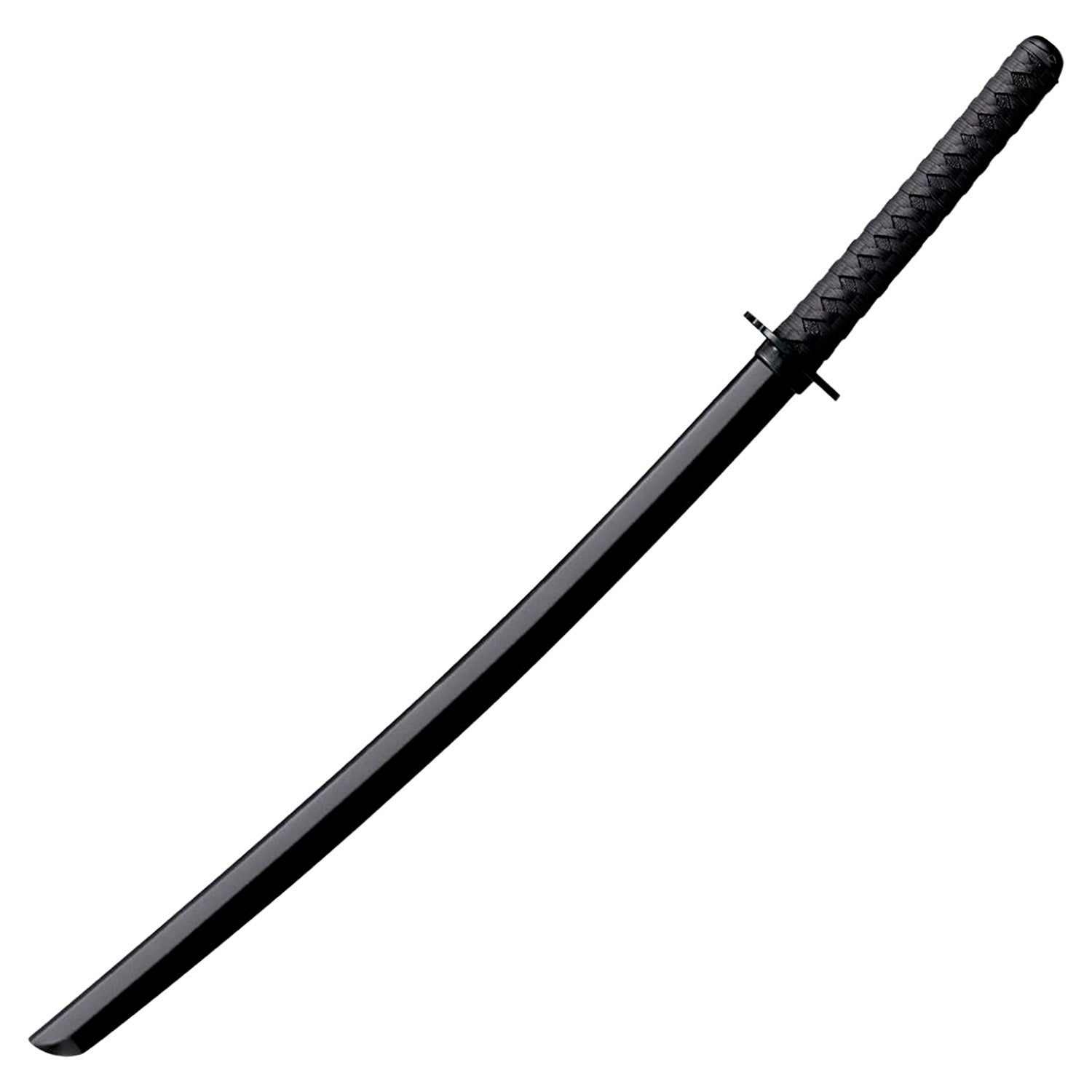 Cold Steel CS92BKKD Bokken Practice Sword 31.50" Black Polypropylene Blade Imitation Wrap Polypropylene Handle