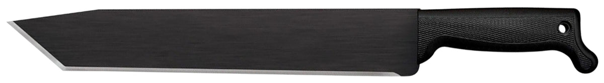 Cold Steel CS97BTMS Tanto Machete 13" Plain 1055 Carbon Steel Anti-Rust Blade Black Polypropylene Handle Sheath Included