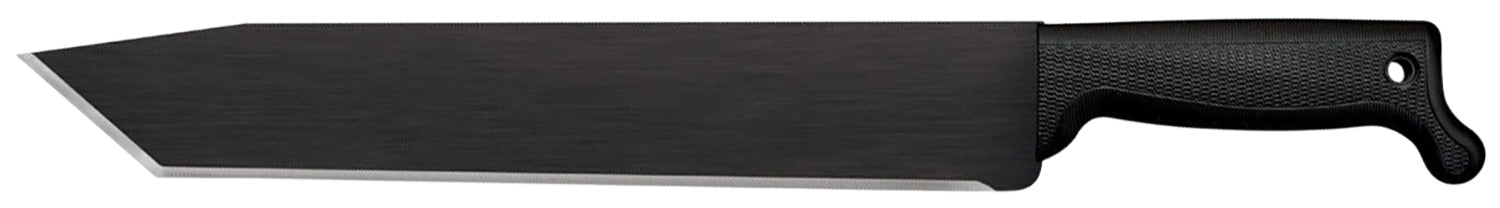 Cold Steel CS97BTMS Tanto Machete 13" Plain 1055 Carbon Steel Anti-Rust Blade Black Polypropylene Handle Sheath Included