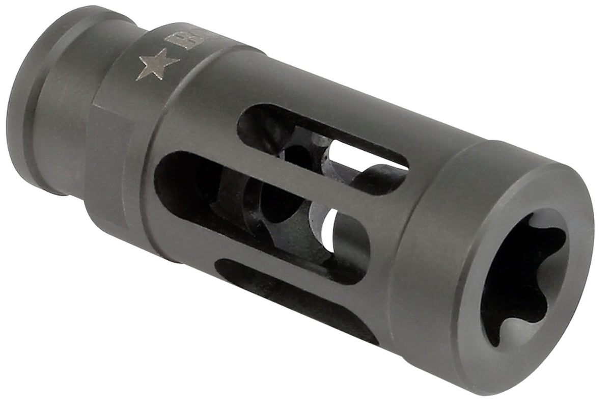 Bravo Company BCMGunfighter Mod 1 Compensator Black Stainless 5/8"-24 300 Blackout 7.62mm