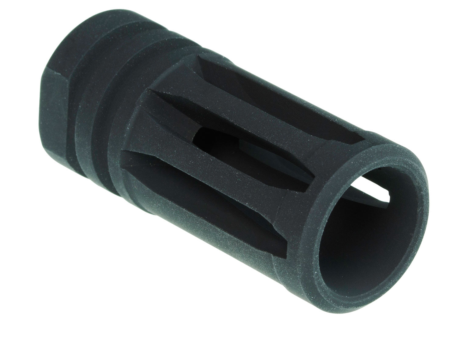 Bravo Company BCM A2X Extended Flash Hider Black Phosphate 4150 Steel 1/2"-28 5.56 NATO