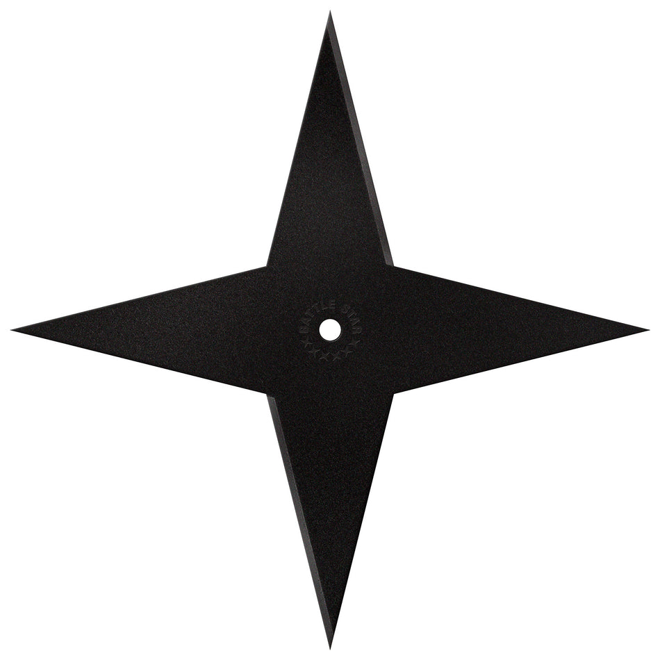Cold Steel CS80SSXL Battle Star Oversized Throwing Star Black 1055 Carbon Steel