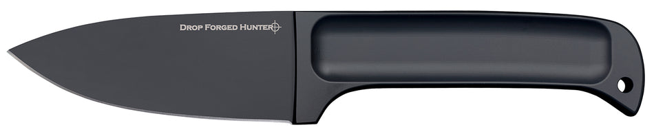 Cold Steel CS36MG Drop Forged Hunter 4" Fixed Plain Gray Powder Coated 52100 High Carbon Steel Hunting Knife with Sheath