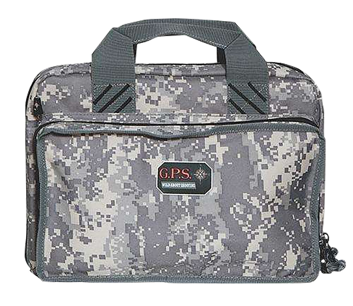 GPS Bags 1310PCDC Quad Fall Digital Camo Pistol Case for 4 Handguns with Visual ID Storage