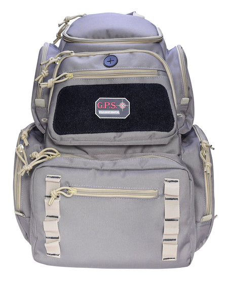 GPS Pistolero Rifle Green and Khaki Shooting Backpack Visual ID System 5 Handguns