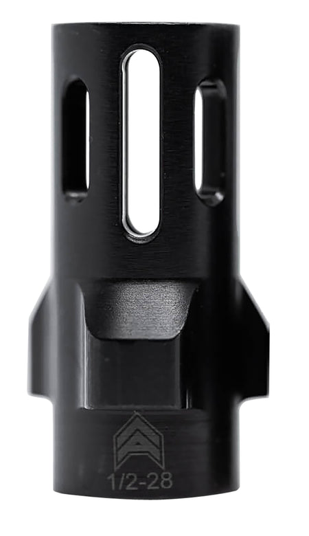 Angstadt Arms AA093LHB28 9mm Luger Tri-Lug Flash Hider 1/2-28 Threads Black Steel 1.42" OAL