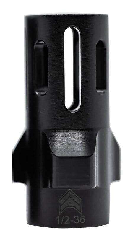 Angstadt Arms AA093LHB36 9mm Luger Tri-Lug Flash Hider 1/2-36 Threads Black Steel 1.42" OAL