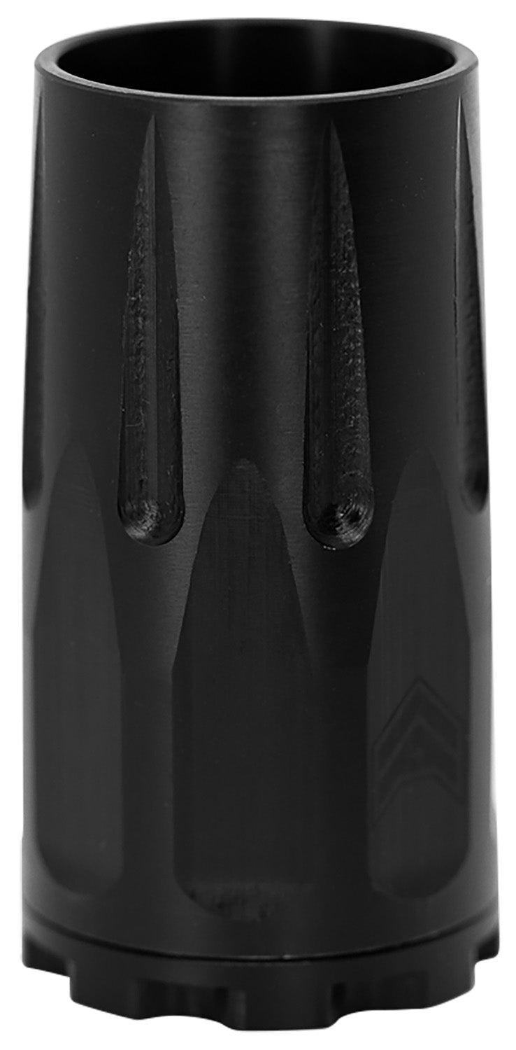 Angstadt Arms AA093LBC01 9mm Luger 3-Lug Quick Detach Blast Shield Black Anodized Steel 2.50"