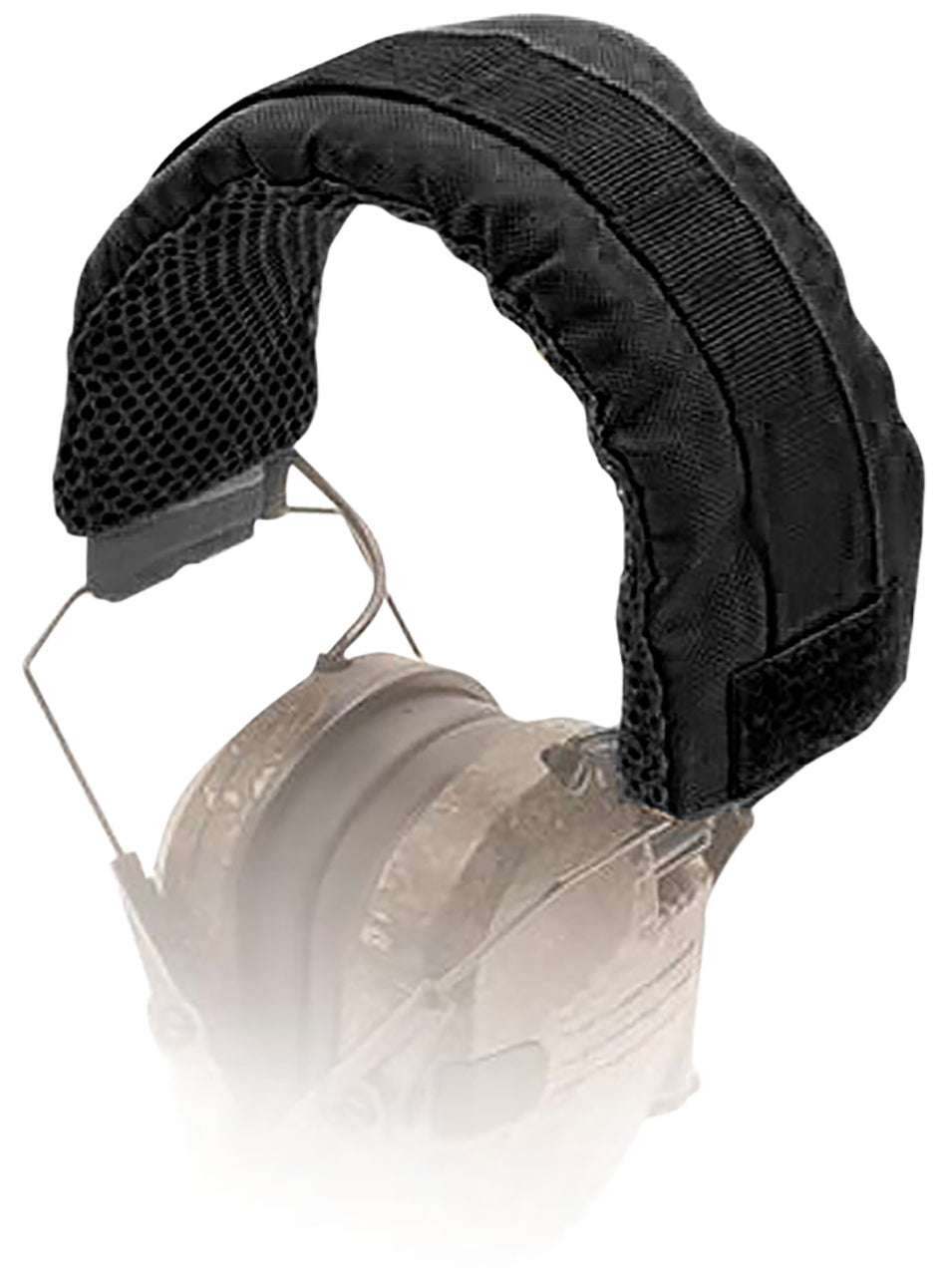 Walker's Razor Universal Black Headband Wrap Nylon with Molle Webbing GWPHDBNDV
