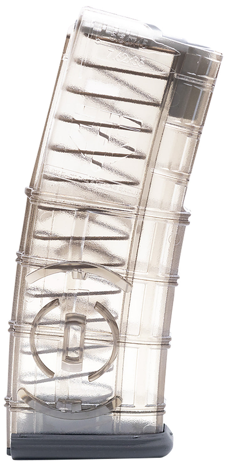 ETS 5.56x45mm NATO 30-Round AR-15 Gen2 Rifle Magazine Clear Polymer Detachable w/Coupler AR1530CG2
