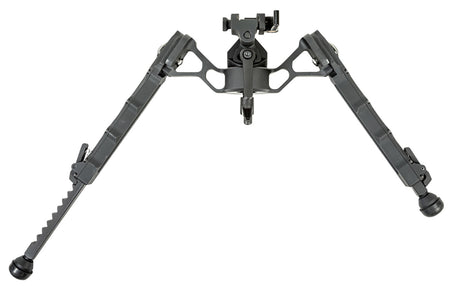 Accu-Tac FC-5 G2 Arca Spec Long Range Bipod 6.25 to 10.85 Inch Black Anodized Aluminum