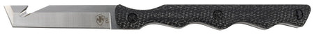 Templar Knife NTKB222 Fixed Tanto Neck Knife 2.46" Powder Coated D2 Blade, 4.22" Black Micarta Handle, Lanyard/Sheath Included