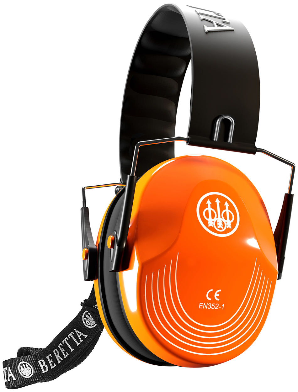 Beretta USA Safety Pro Hearing Protection Muff 25dB Fluorescent Orange/Black