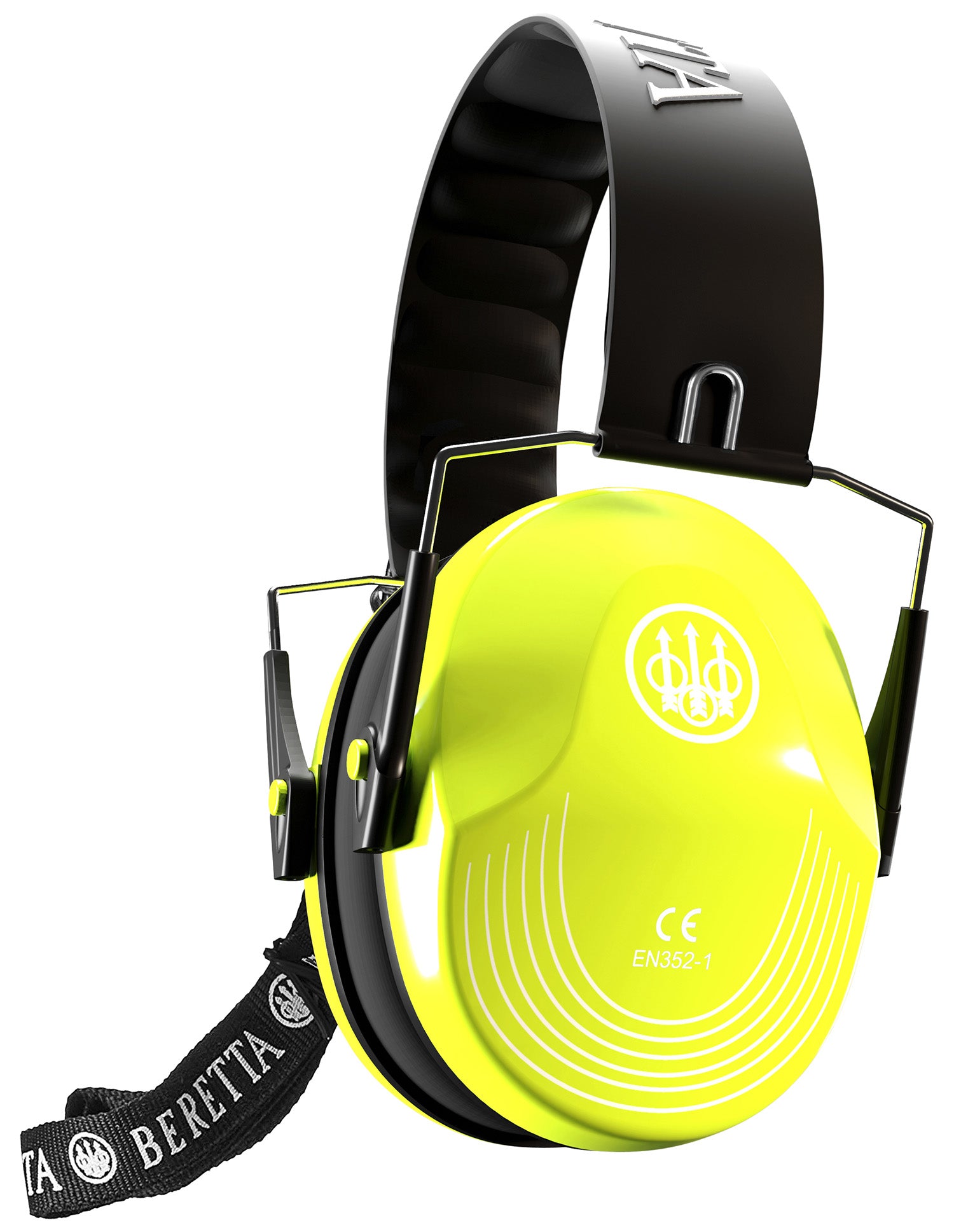 Beretta USA Safety Pro Hearing Protection Muff 25dB Fluorescent Yellow/Black