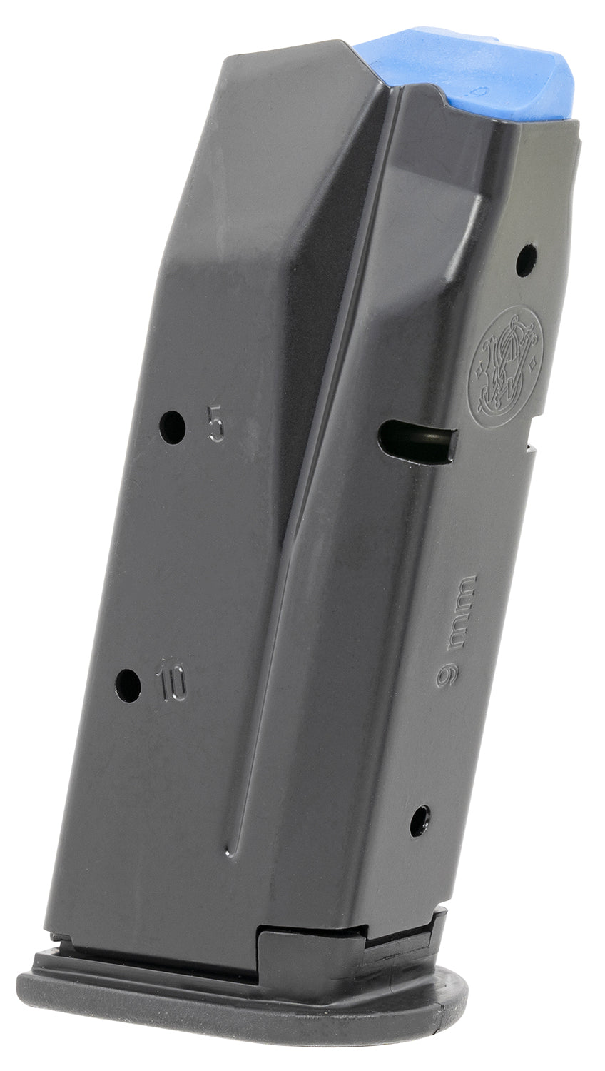 Smith & Wesson 3015282 CSX 9mm 10rd Stainless Steel Black Magazine
