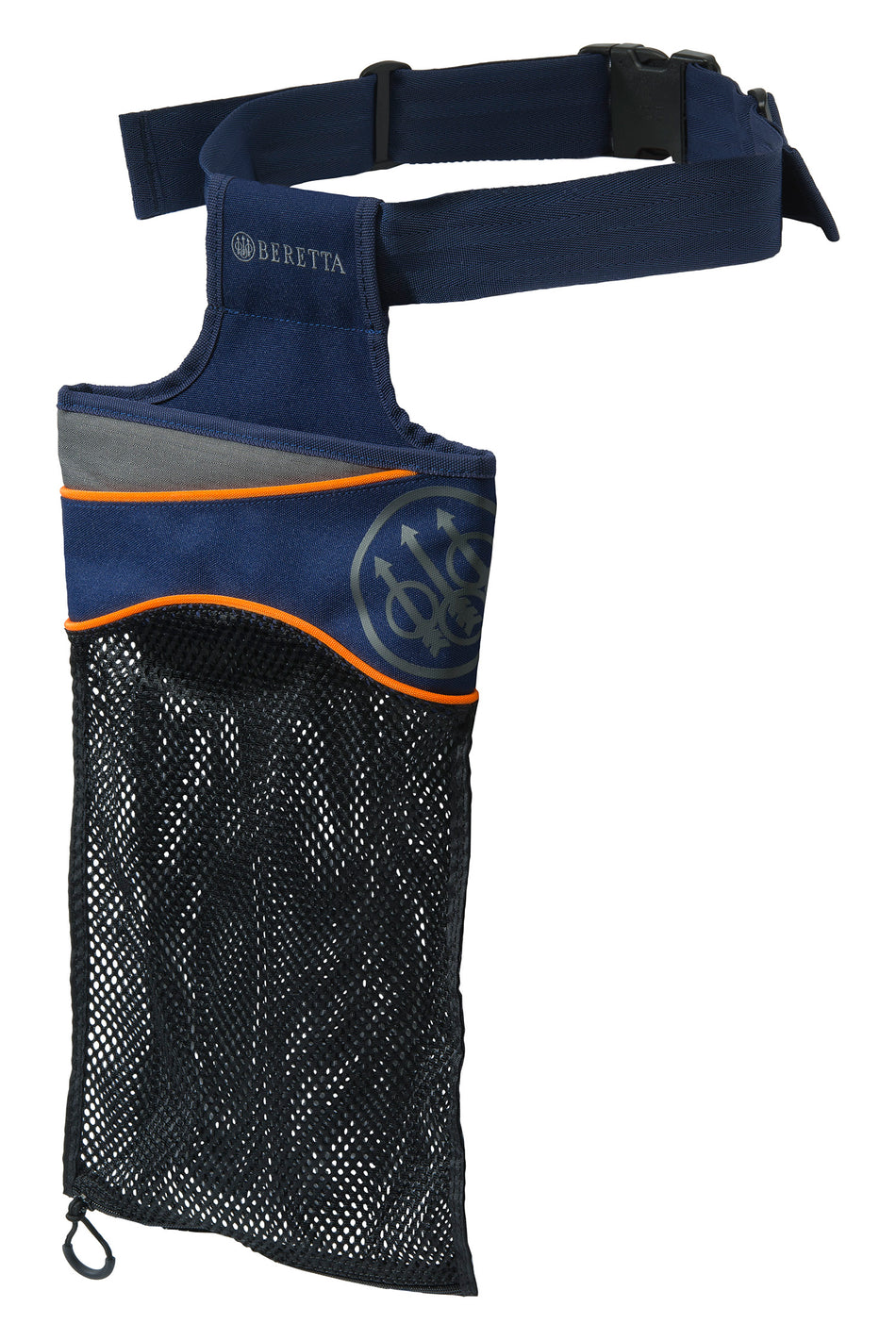 Beretta USA 50rd Blue Mesh Uniform Pro EVO Shell Pouch, Clip Buckle Belt, Model BS901T1932054VUNI