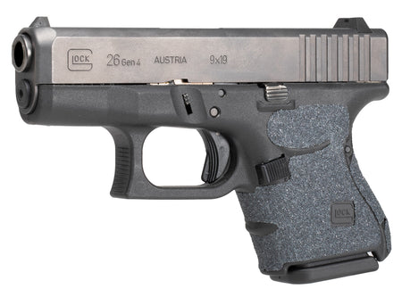 Hogue Wrapter Adhesive Gun Grip Heavy Grit Black Glock 26 27 33 Generation 4