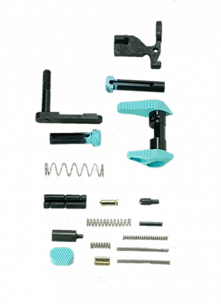 Timber Creek AR-15 Lower Parts Kit Robin's Egg Blue CNC Billet Aluminum ARLPKRE