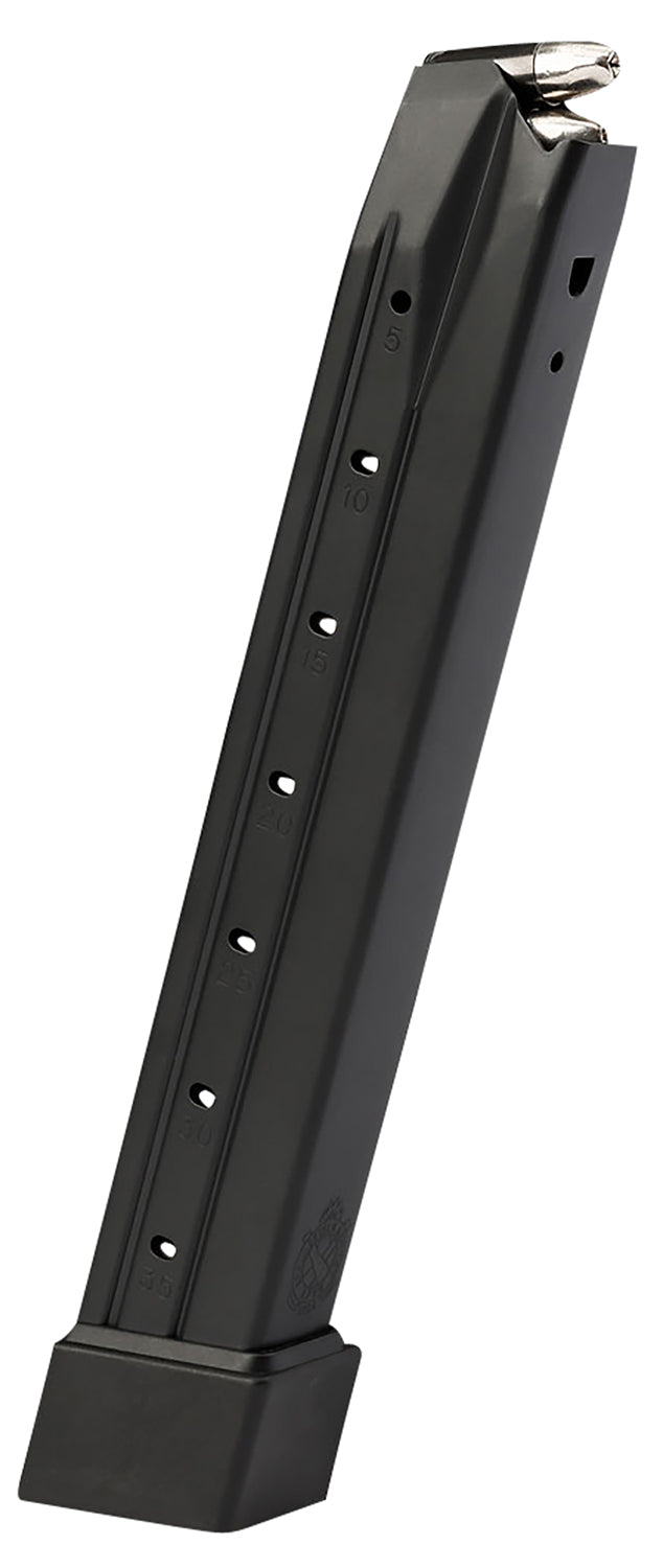 Springfield XD-M Elite 35-Round 9mm Extended Black Steel Magazine with Witness Holes