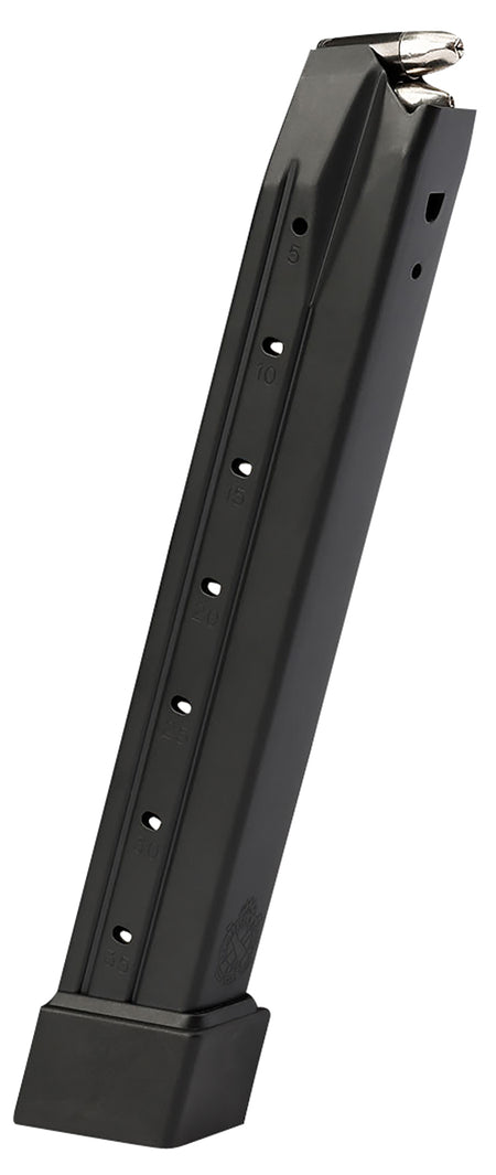 Springfield XD-M Elite 35-Round 9mm Extended Black Steel Magazine with Witness Holes