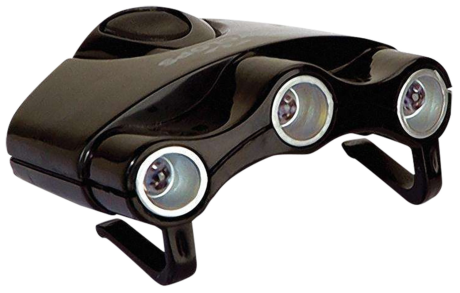Cyclops Orion Hat Clip Light with UV/White/Green LED 17.5 Lumens Black