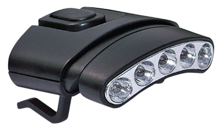 Cyclops Orion Tilt Hat Clip Light Black Clip-On 30 Lumens Green/White LED