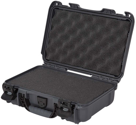 Nanuk 909 Graphite NK-7 Resin Waterproof Hard Case with Cubed Foam Padding