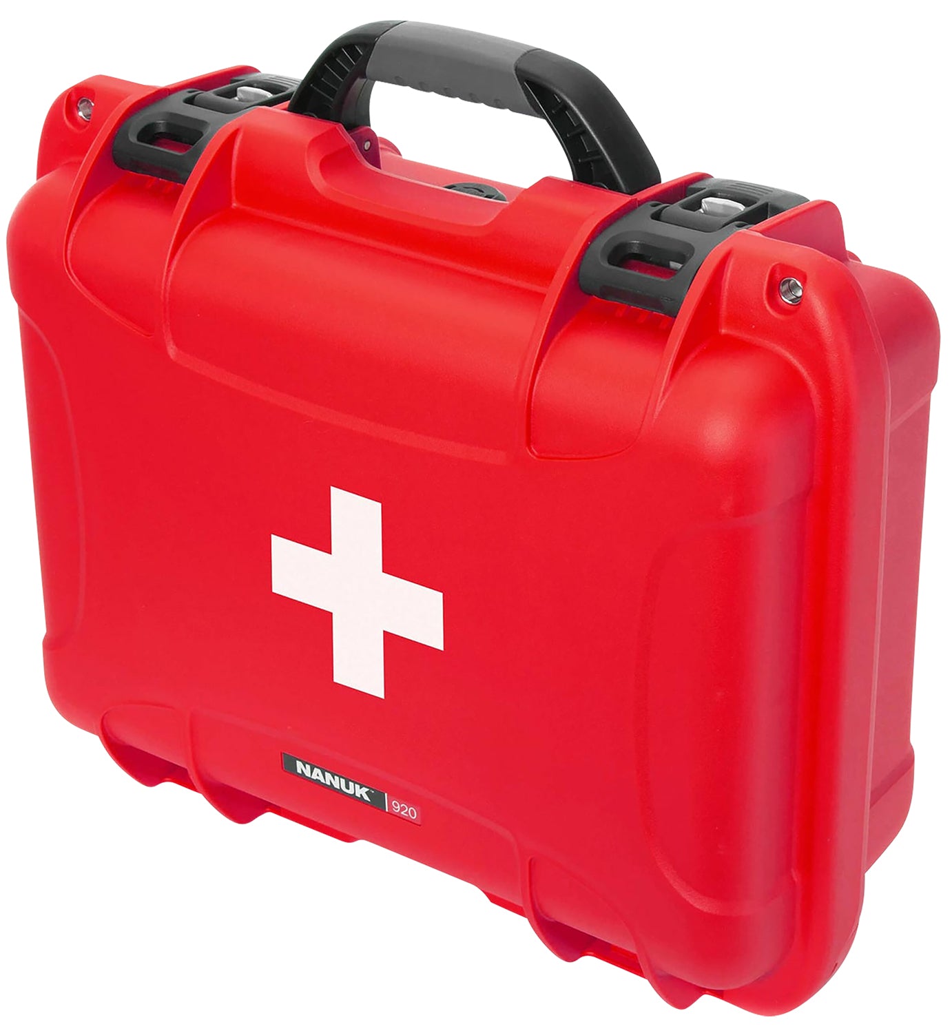 Nanuk 920S-000RD-PA0-FSA01 920 First Aid Case Red Resin w/ Latches ...