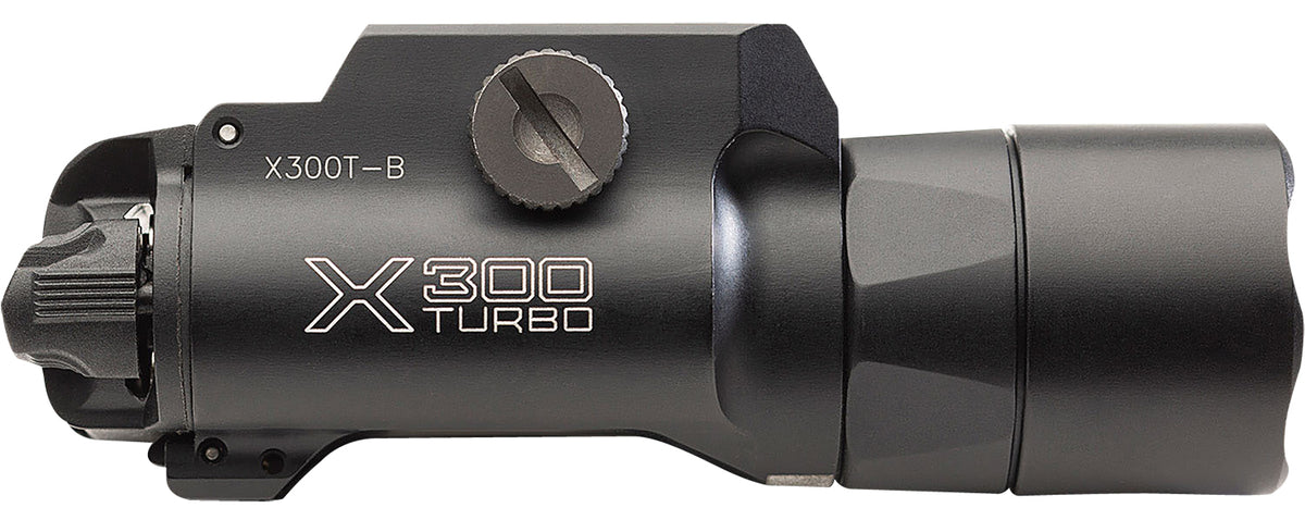 SureFire X300T-B Turbo Series 650 Lumens White LED Black Anodized Pistol Light