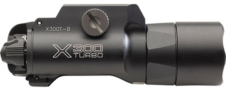 SureFire X300T-B Turbo Series 650 Lumens White LED Black Anodized Pistol Light