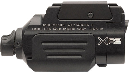 SureFire XR2-A-RD Compact Weapon Light/Laser 800 Lumens White LED Red Laser Rechargeable Black