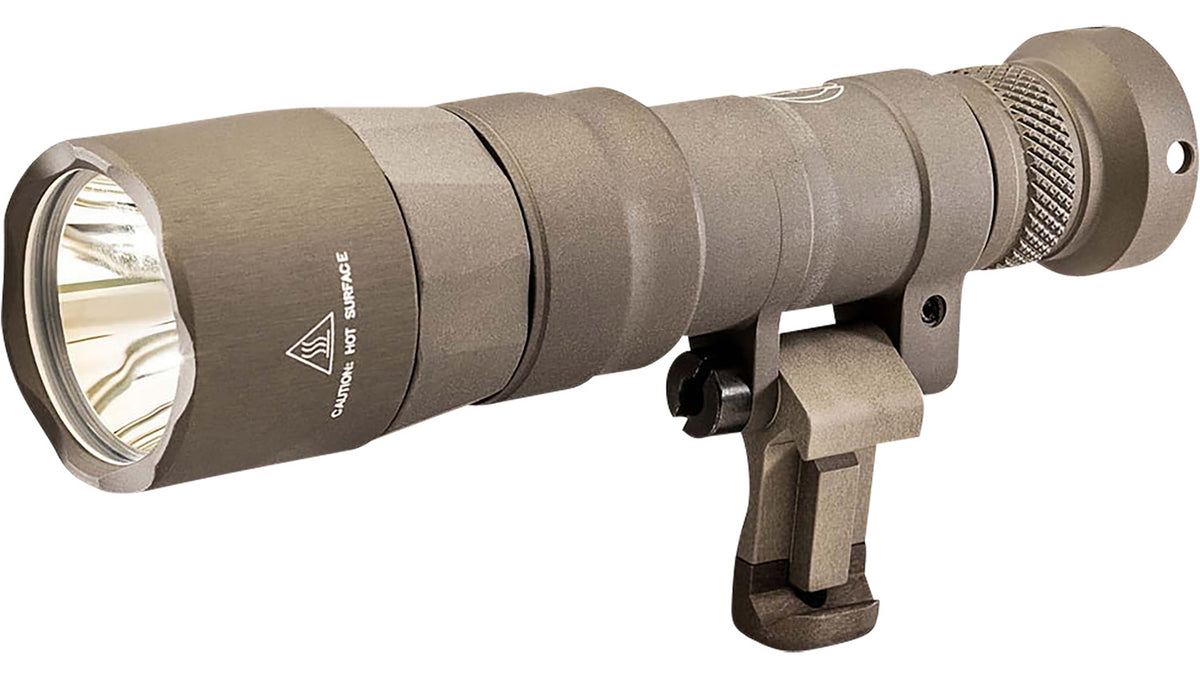 SureFire Scout Light Pro Turbo Mini M340DFT-PRO Tan 350/650 Lumens Dual Fuel WeaponLight