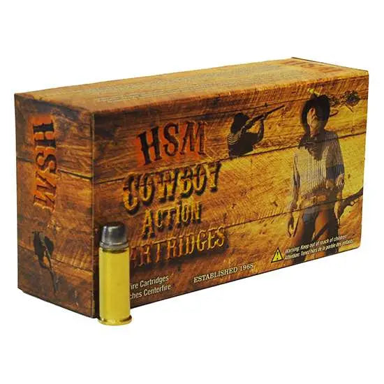 HSM Cowboy Action .44 Magnum 240 grain Semi-Wadcutter ammunition