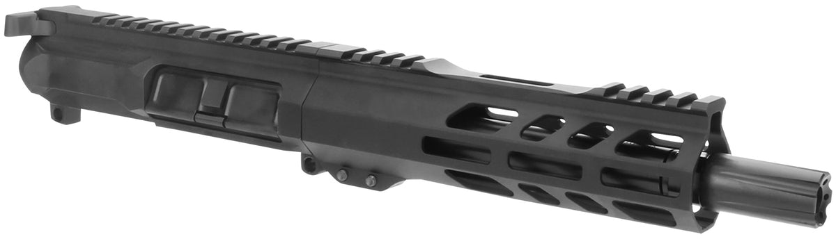 TacFire Complete AR Pistol Upper 9mm 7" Black Nitride Barrel Anodized Aluminum Receiver & M-LOK Handguard