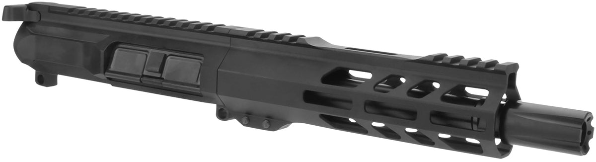 TacFire Complete AR Pistol Upper 45 ACP 7" Black Nitride Barrel Anodized Aluminum Receiver & M-LOK Handguard