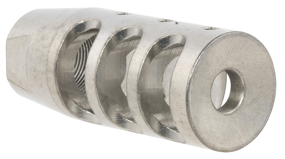 TacFire 308 Winchester Compact Muzzle Compensator Stainless Steel 5/8"x24 TPI 2.50" USA Made