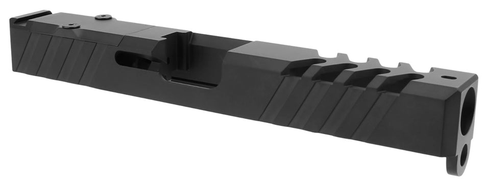 TacFire Glock 17 Gen3 Optics Ready Replacement Slide 9mm Luger Black Cerakote Stainless