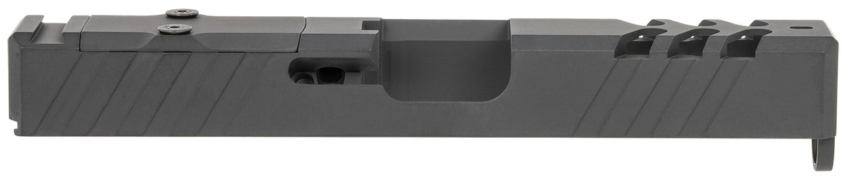 TacFire Glock 19 Gen3 Optics Ready Replacement Slide 9mm Luger Black Cerakote Stainless