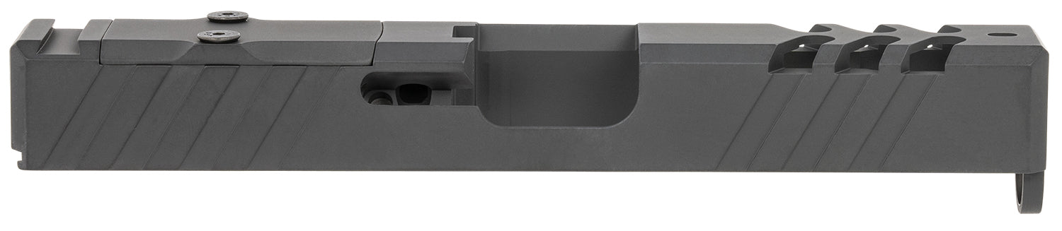 TacFire Glock 19 Gen3 Optics Ready Replacement Slide 9mm Luger Black Cerakote Stainless