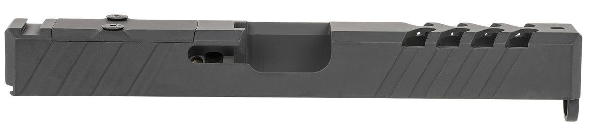 TacFire Glock 22 Gen3 Optics Ready Replacement Slide 40 S&W Black Cerakote Stainless