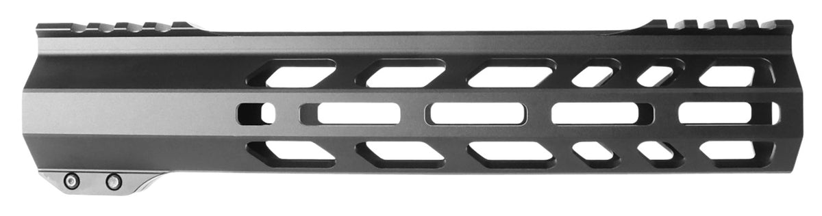 TacFire AR-15 10 Inch M-Lok Handguard Hardcoat Anodized Black Aluminum