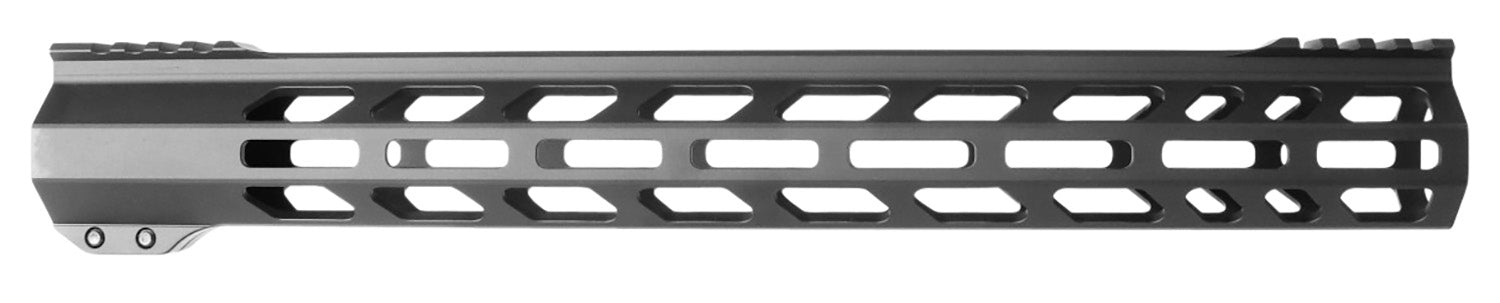 TacFire AR-15 15 Inch M-Lok Handguard Hardcoat Anodized Black Aluminum
