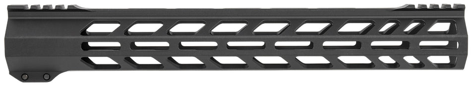 TacFire AR-10 308 Win High Profile 15 Inch M-Lok Handguard Hardcoat Anodized Black