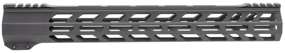 TacFire AR-10 308 Win Low Profile 15 Inch M-Lok Handguard Hardcoat Anodized Black