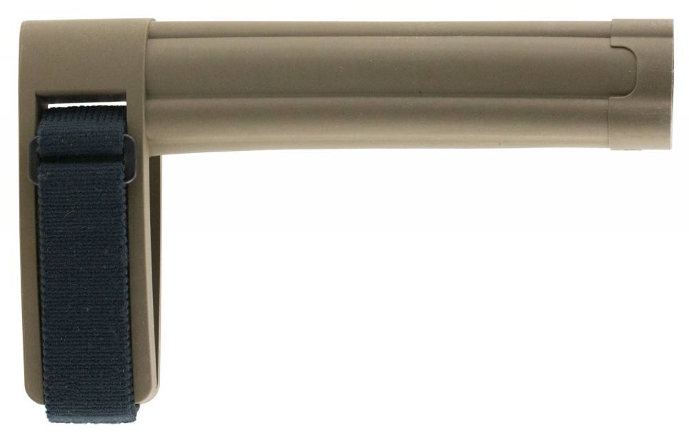 SB Tactical SBL FDE Pistol Brace with SBT Logo