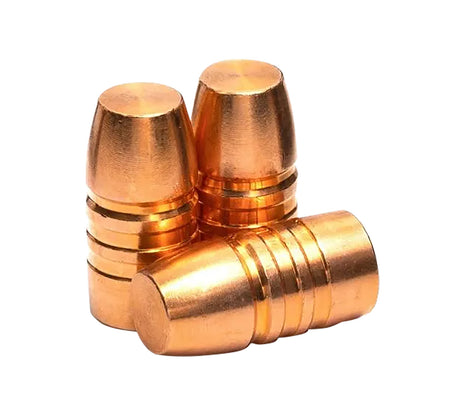 Lehigh Defense Wide Flat Nose 454 Casull/45 Colt/460 S&W Mag 300gr Solid Copper WFN Bullets 50/Box